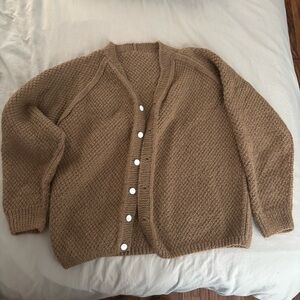 Handmade Brown Sweater